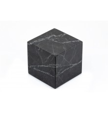 Куб неполированный из шунгита 9 см 