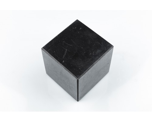 Куб полированный из шунгита 4см