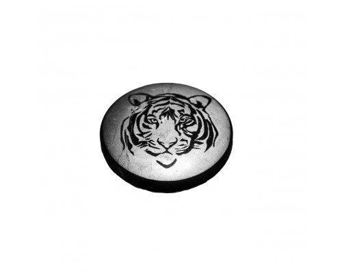 Пластина из шунгита символ Тигр